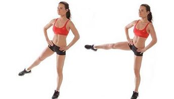 Exercise hips and thighs to lose weight